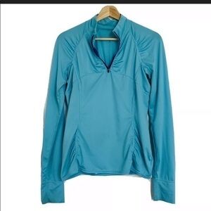 Athleta 1/4 Zipper PullOver Active Sweater jacket